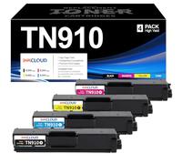 TN910 TN-910 - Set di toner di ricambio per Brother TN-910 TN910, confezione da 4