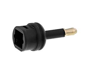 T'nB - Adattatore Toslink F/Jack Ottico 3.5 M - Nero