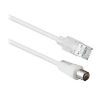 T'nB - Cavo RJ45: coassiale M/M 2 Metri - Bianco