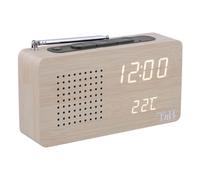 T'nB CLOCKFMWD radio Orologio Digitale Legno