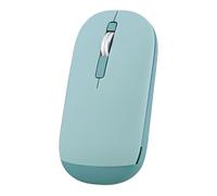 T'nB - Mouse Color Dual Connect, 2 in 1, Bluetooth e dongle wireless USB-A, elegante e ultra sottile, connessione plug & play, comodo cinturino da polso, standby automatico - blu