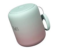 T'nB Color - Mini altoparlante Bluetooth, formato compatto | Bluetooth 5.3, autonomia fino a 8 ore, IPX4, ideale per la doccia, sfumato verde e rosa