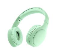 T'nB - Cuffie Bluetooth con Cancellazione Attiva del Rumore Tonality, Bluetooth 5.1, Autonomia 32 H con ANC 42 H senza ANC, Microfono Integrato, Jack 3,5 mm e USB-C, Pieghevole - Verde Menta