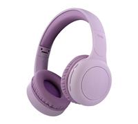 T'nB - Cuffie On-Ear Bluetooth Senza Fili, Confortevole On-ear, Cuscinetti in Schiuma, Microfono Incorporato, Archetto Regolabile, Durata della Batteria di 24 Ore, Leggero e Pieghevole - Viola
