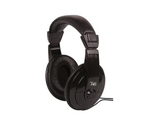 T'nB - Cuffie TV cablate jack da 3,5 mm adattatore jack da 6,35 mm - nero 8 m