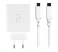 T'nB - iCLick - Caricatore compatto USB-C e USB-A Bianco
