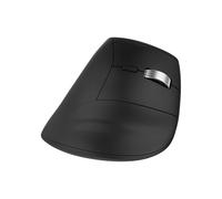 T'nB - Mouse senza fili ricaricabile verticale, rotella di scarico per scorrere Ultra Rapidamente, Bluetooth, Plug & Play con dongle - Nero