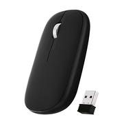 T'nB - Mouse Dual Connect, wireless 2 in 1 (Bluetooth e dongle wireless USB-A) - Nero
