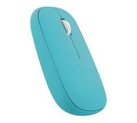 T'nB - Mouse iClick Color Dual Connect, 2 in 1, Bluetooth e dongle wireless USB-A, elegante e ultra sottile, connessione plug & play, standby automatico - blu