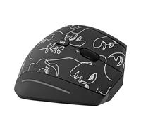 T'NB Mouse Mariko - Mouse verticale senza fili 2.4 GHz, design esclusivo, ricevitore USB-A, tasto morbido, lunga durata batteria con modalità standby