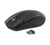 T'nB - Mouse senza fili con design colorato alla moda, Bluetooth e USB-A a doppia modalità, ricaricabile ad alta autonomia, precisione di 1600 DPI, 6 pulsanti - Modello Astro