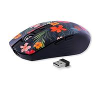 T'nB - Mouse Senza Fili, Doppia Modalità Bluetooth e USB-A, Ricaricabile ad Alta Autonomia, Silenzioso, Precisione di 1600 DPI, 6 Pulsanti, Compatibile con Windows, Linus e MacOs - Modello Amazonia