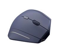 T'nB - Mouse senza fili, ergonomico verticale doppia connessione, Bluetooth + USB+A, pulsanti precedenti, successivi, comfort ideale per uso prolungato - nero