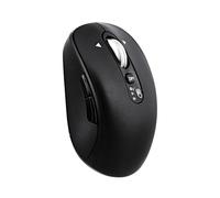 T'nB - Mouse wireless ricaricabile, con rotella doppia funzione e disinnesto, scorrimento laterale, connessione plug&play, dongle USB-A, eccellente autonomoe da 500 mAh - nero
