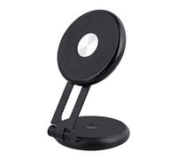 T'nB - Supporto magnetico per cruscotto e computer di bordo - Nero | Compatibile con tutti gli smartphone. Compatibile con MagSafe. Fissaggio adesivo. Asta telescopica. Rotazione a 360°. nero