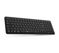 T'nB - Tastiera senza fili Slim Pro, Connessione Multi-Dispositivi Simultanea, Connessione Bluetooth o Dongle USB, Compatto e Leggero, Compatibile Windows/Mac, Batteria Ricaricabile a Lunga Durata