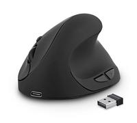 Tnb TNB Ergo Line Mini Mouse Wireless Ergonomico Verticale Ricaricabile Nero
