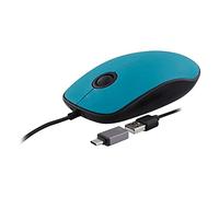 Tnb TNB Sunset - Mouse cablato USB-A e USB-C - Blu