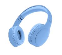 T'nB - Cuffie Bluetooth Attivo Tonality Riduzione Del Rumore, Bluetooth 5.1, Autonomia 32H ANC 42H senza ANC, Microfono Integrato, Jack 3,5 Mm e USB-C, Pieghevole - Blu Nebbia
