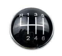 tnbru Leva Del Cambio Dell'auto Per Per A3 S3 8L Per A4 S4 B6 B7 Per A6 C6 Per VW Per Passat B5 3BG CC 3C Auto Gear Shift Knob Emblem Cap Cover(R123456)