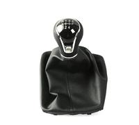 tnbru Leva Del Cambio Dell'auto Per Seat Per Leon III MK3 5 Porte 2012-2020 5/6 Pomello Cambio Velocità LHD Shifter Livello Stick Ghetta Boot Copertura Antipolvere(5 Speed Black)