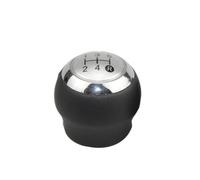 tnbru Leva Del Cambio Dell'auto Per Toyota Per Corolla Per Verso II 2007-2013 5/6 Velocità Auto Pomello Del Cambio Leva Mano Bastone Di Avvio In Pelle Copertura(1Pc 5 Speed Silver)