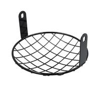 tnbru Motorcycle Headlight Protector Per X Per Autohaux 7.8 Pollici Copertura Della Griglia Del Faro Motociclo Con Placcatura In Cromo Nero Per Fari In Metallo(Black)