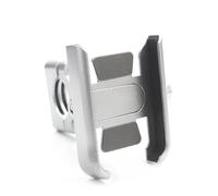 tnbru Per NMAX Per N-MAX 155 Per NMAX125 2015-2020 Manubrio Motociclo Specchio Retrovisore Supporto Telefono Mobile GPS Basamento Staffa GPS Staffa Navigazione(Handlebar Silver)