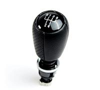 tnbru Per Seat Per Leon 1M1 2002-2006 Car-styling Pomello Cambio 5/6 Velocità Con Cuffia Pelle Inserto Foro 12 Mm Pomello Cambiamento Auto(5 speed knob)