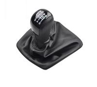 tnbru Per Skoda Per Octavia 2004-2012 Pomello Del Cambio Manuale 5/6 Velocità Penna Leva Cuffia Nera Custodia Copri Cuffia Pomello Cambiamento Auto(6 Speed)