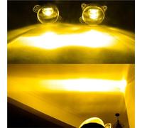 tnbru Per VW Per Multivan T5 2003-2009 2 X LED Gruppo Ottico 30W 9006 Paraurti Anteriore Auto Lente Fendinebbia Lampada Di Guida 8000LM Anteriore Fendinebbia(Yellow)