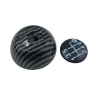 tnbru Pomello Cambio Cambio Copri Pomello Del Cambio A 5 O 6 Marce Per Fiat 500 500C 2007-2018(6 speed carbon fibre)
