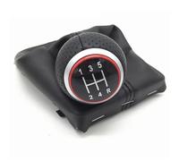 tnbru Pomello Cambio Cambio Per A4 S4 B8 8K Per A5 8T Per Q5 8R S Per Line 2007-2015 Pomello Del Cambio Cuffia Leva Copri Accessori Interni Auto(1 2 3 4 5 R Red)