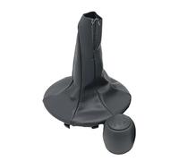 tnbru Pomello Cambio Cambio Per FIAT Per PANDA 2003-2012 500 500C 2007-2013 Pomello Leva Cambio Penna A Sfera Testa Cuffia Copri(Gray Combo)