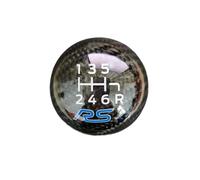 tnbru Pomello Cambio Cambio Per Ford Per Focus Per Fiesta RS ST Auto Cambio Manuale 6 Marce Pomello Del In Fibra Di Carbonio Da Per Corsa(RS Logo R R)