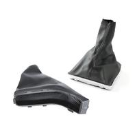 tnbru Pomello Cambio Cambio Per Opel Per ASTRA H Pomello Del Cambio Leva Cuffia Freno A Mano Manopole Copertura Custodia Collare Accessori Per Auto(Set)