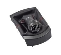 tnbru Pomello Cambio Cambio Pomello Del Cambio A 5 Marce Car-Styling Per Seat Per Ibiza 2002-2010 Con Cuffia In Similpelle(5 Speed Red Line)