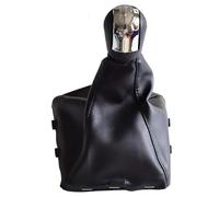 tnbru Pomello Leva Cambio Per Opel Per Vauxhall Per Vectra C Per Vectra B Pomello Cambio Pelle Cromo Leva Cambio Cuffia Copri Cuffia Pomello Cambiamento Auto(5-R-Speed-Boot)