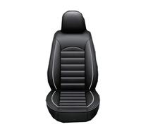 tnbru Set Completo Copri Sedili Auto Per JEEP Per Compass Per Grand Per Cherokee Accessori Per Auto Coprisedili Per In Pelle Pu A Copertura Totale(Black White 1 Seat5)