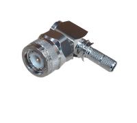 Tnc Maschio Angolo Destro Spina LMR-240 Connettore Times Microwave Arricciare