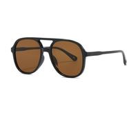 TNDVIC Occhiali da sole con protezione UV400 | Montatura piccola con doppio ponte semplice | Per donna e uomo, sport all'aria aperta e guida (08)