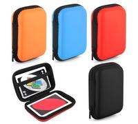 TNEDFOD 4 Pezzi Custodia Carte da Gioco, Custodia Rigida Scatola Porta Carte da Gioco, Scatola Protettiva per Gioco di Carte per Cuffie Bluetooth, Protegge le Carte Dall'umidità