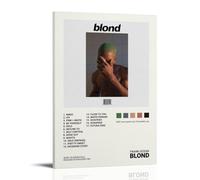 TNERPAR Frank Ocean Blonde Fan Art, poster decorativo da parete, per soggiorno, camera da letto, decorazione moderna per camera da letto, 30 x 45 cm