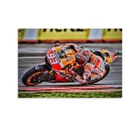 TNERPAR Marc Marquez MotoGP 2019 - Poster decorativo da parete, per soggiorno, camera da letto, decorazione moderna per camera da letto, 20 x 30 cm