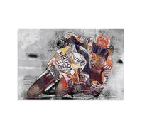 TNERPAR Marc Marquez - Poster decorativo da parete, per soggiorno, camera da letto, decorazione moderna per camera da letto, 40 x 60 cm