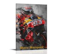 TNERPAR Marc Marquez Role - Poster decorativo da parete, per soggiorno, camera da letto, decorazione moderna per camera da letto, 20 x 30 cm
