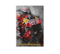 TNERPAR Marc Marquez Role Poster decorativo da parete, per soggiorno, camera da letto, decorazione moderna per camera da letto, 30 x 45 cm