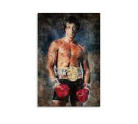 TNERPAR Poster decorativo da parete Rocky Balboa (2), per camera da letto, per camera da letto, per camera da letto, decorazione moderna, per camera familiare, 40 x 60 cm