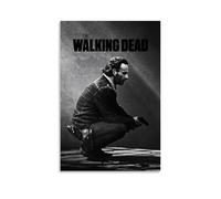 TNERPAR The Walking Dead TV Rick Grimes, poster decorativo da parete, per soggiorno, camera da letto, decorazione moderna per camera da letto, 60 x 90 cm
