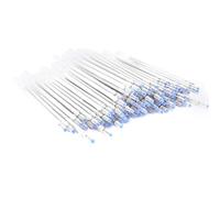 Tnfeeon 100 Ricariche per Tessuti Cancellabili con Calore, Pennarelli Cancellabili Ad Alta Temperatura per Sartoria, Cucito Fai da Te, Penna a Scomparsa Ad Alta Temperatura